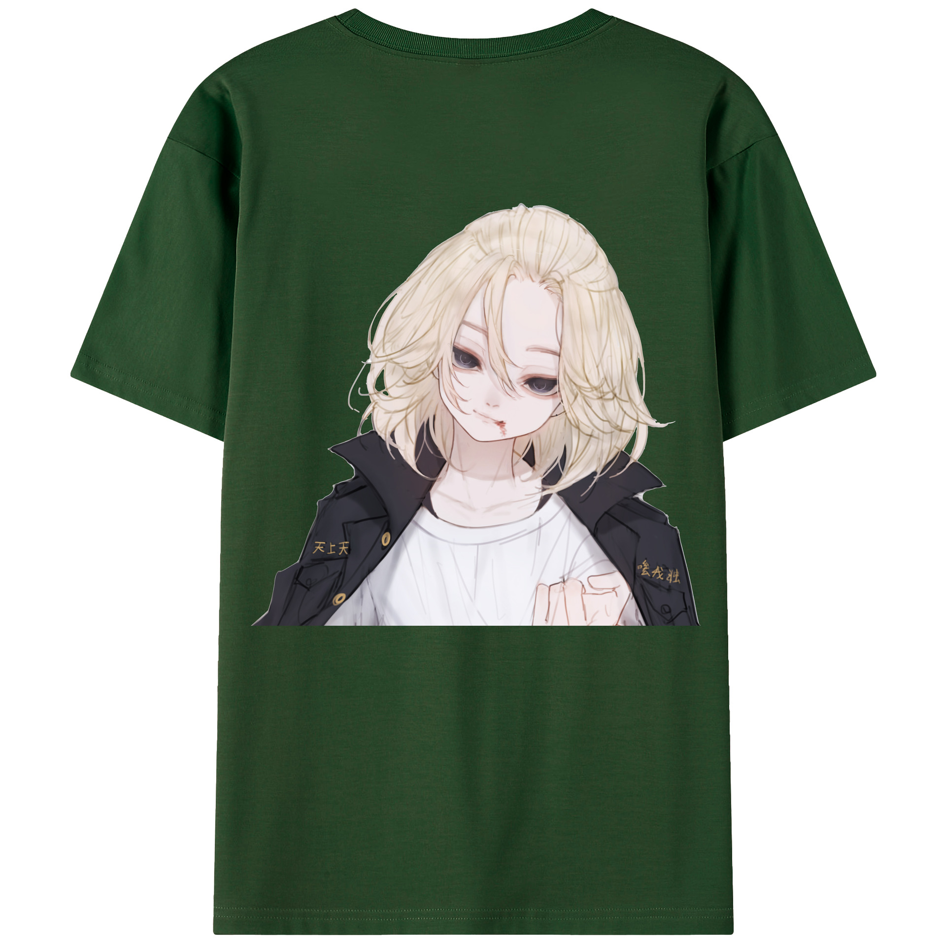 （画像用） 東京リベンジャーズ Tokyo Revengers 綿100％半袖Tシャツ（背面プリント）